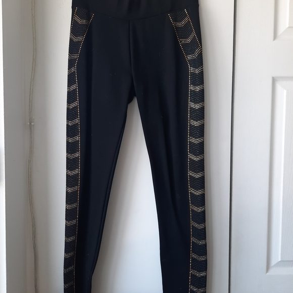 Ponte leggings with studded side detail - Picture 2 of 6